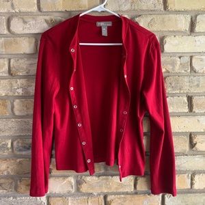 ★ STUDIO TRENDY RED CARDIGAN
